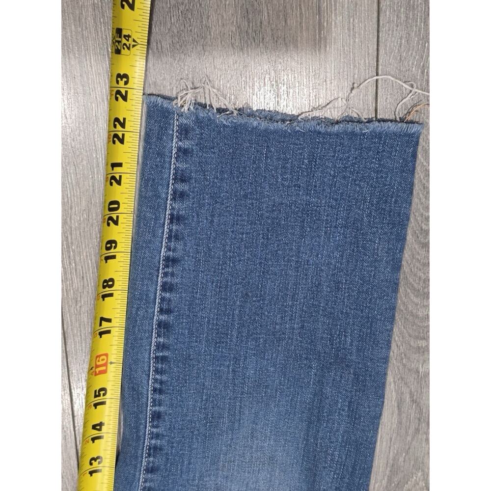 L’Agence Women’s Sada Mid Rise Cropped Jeans Distressed Size 26 A003428 - Picture 2 of 10